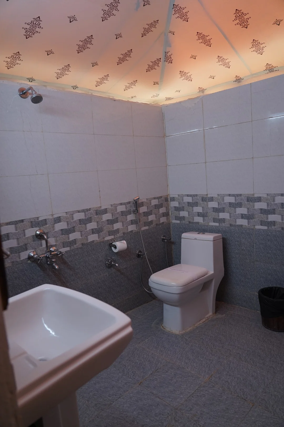 Rajwadi Tent Washroom